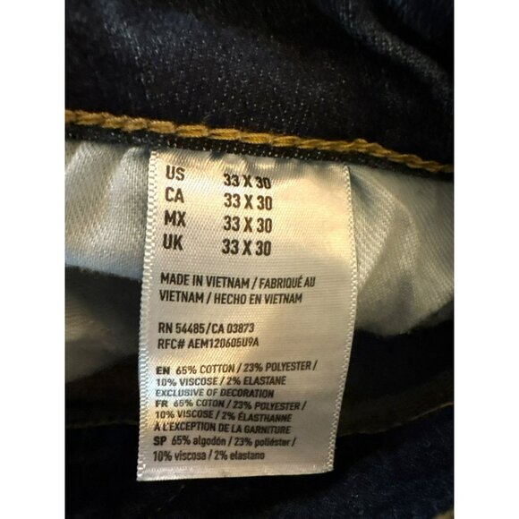 American Eagle Extreme Flex Slim Jeans Size 33/30 - Picture 7 of 10
